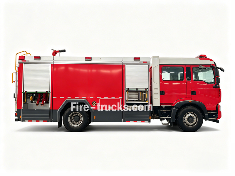 HOWO 6000L Water Sprinkler Fire Truck