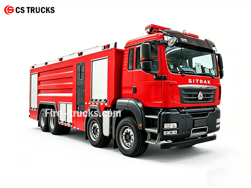 Guatemala HOWO 6000L Fire Water Spray Truck