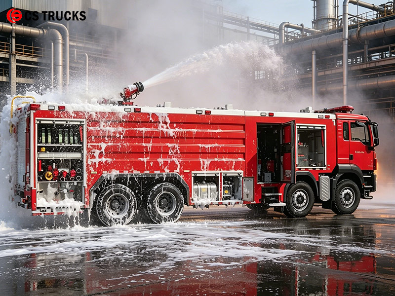 Howo 4x2 Water Pumper Fire Fighting Vehicle
