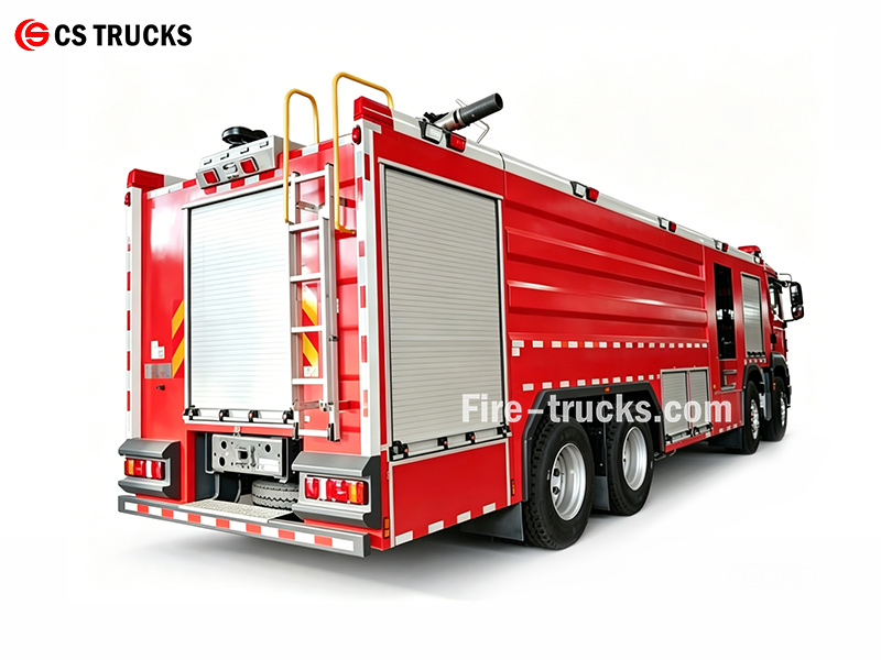 HOWO TX 350HP 6000L Fire Rescue Water Tender