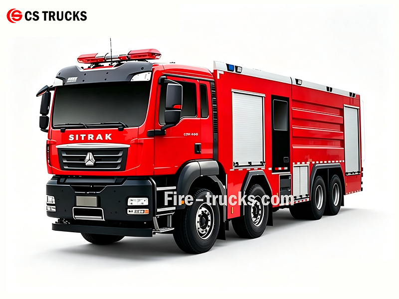 HOWO 6000L Fire Sprinkler Truck