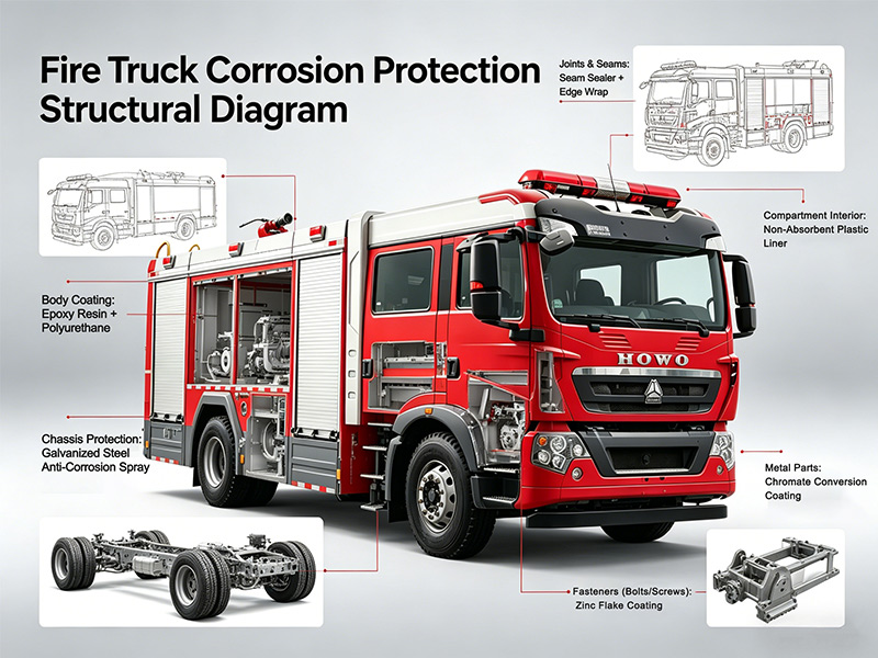  how to prevent fire truck water tank from rusting inside