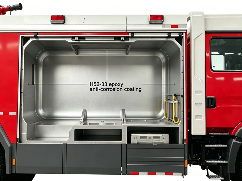 how to prevent fire truck water tank from rusting inside
