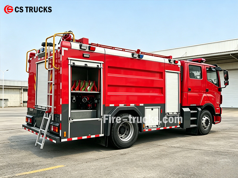 foam fire tender equipment Room