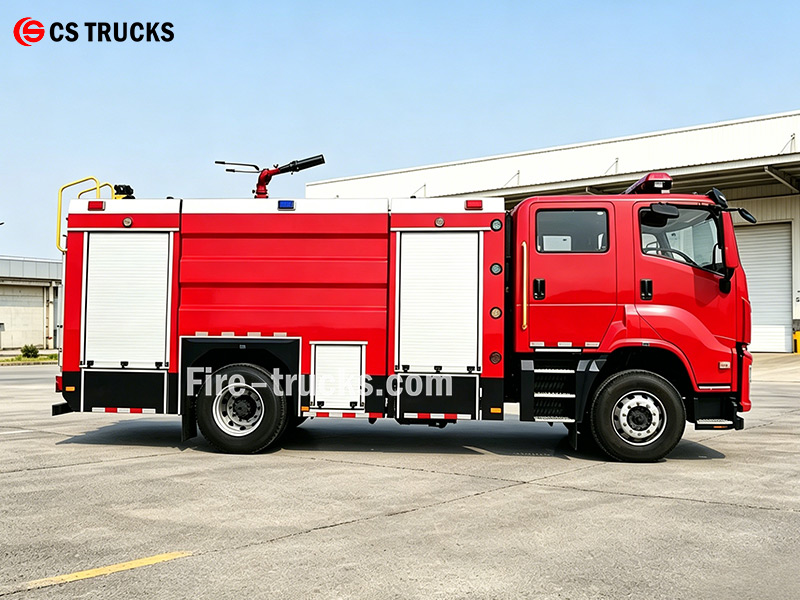 ISUZU FVR 4x4 Industrial Water Foam Fire Fighting Vehicle