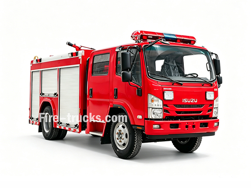 ISUZU NPR 4x2 Dual Agent Foam Water Fire Truck ISUZU NPR 4x2 Dual Agent Foam Water Fire Truck