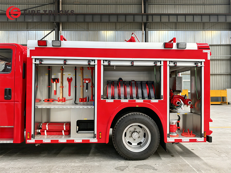foam fire tender equipment Room