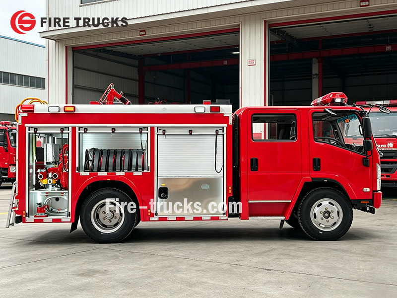 ISUZU FVR 4x4 Fire Fighting Foam Truck For Senegal