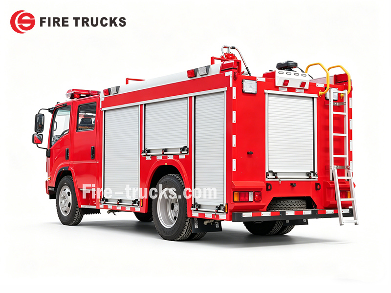 ISUZU FVR 205HP 4x4 Municipal Foam Fire Truck