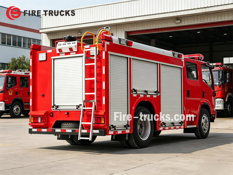 ISUZU FVR 4x4 Industrial Water Foam Fire Fighting Vehicle