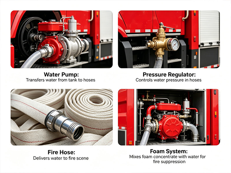 ISUZU water tender fire fighting vehicle for Albania ISUZU water tender fire fighting vehicle for Albania