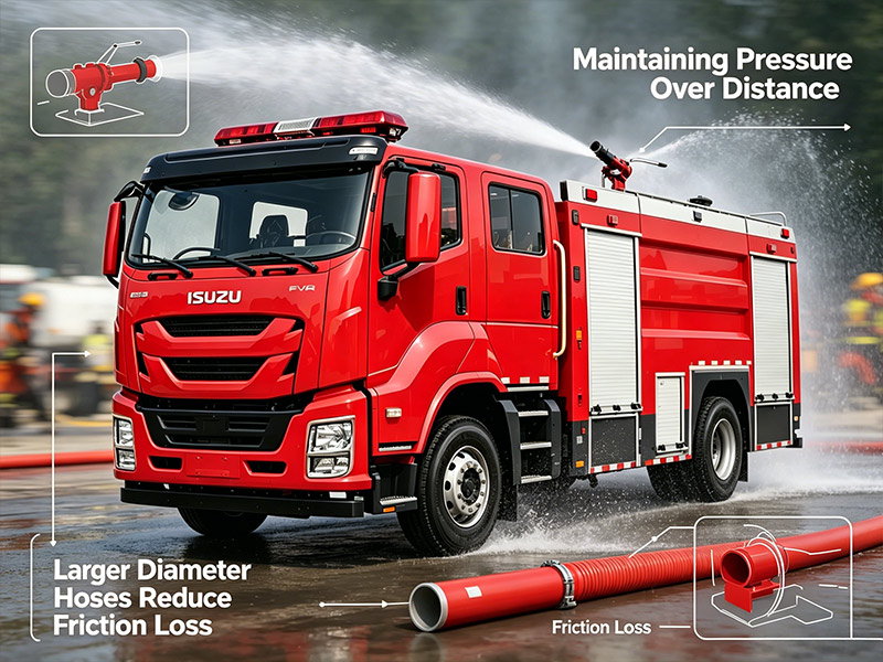 ISUZU industrial tanker fire truck for Togo ISUZU industrial tanker fire truck for Togo