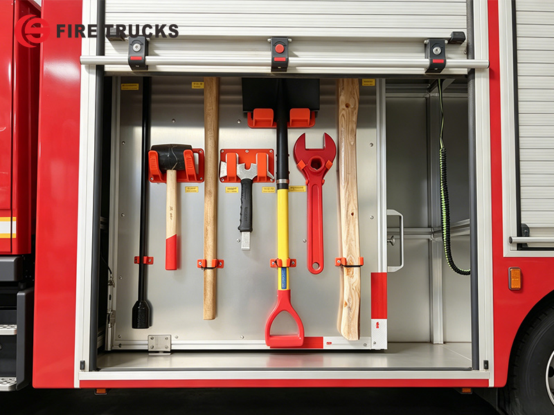 SITRAK HOWO 18M 4X2 heavy rescue foam fire ladder truck 350HP