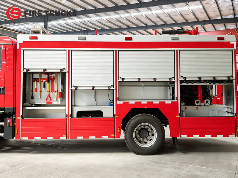 foam fire tender equipment Room