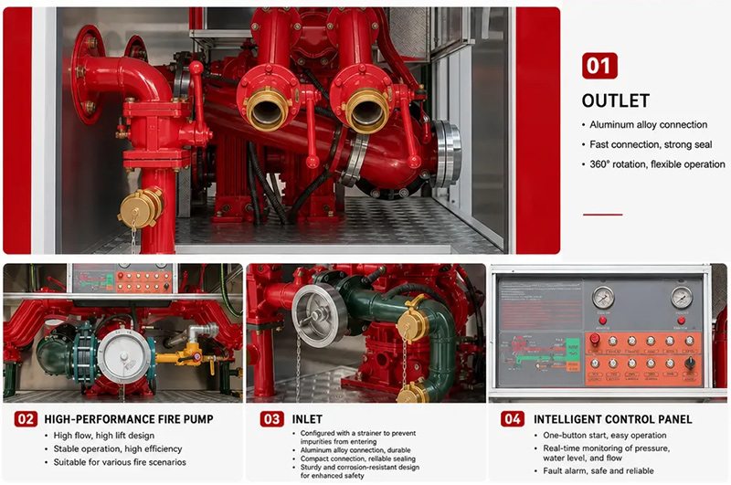 ISUZU GIGA CB10/60 pump fire truck 60L/s flow