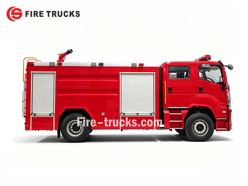 ISUZU GIGA 4x2 water foam fire rescue vehicle for power plant