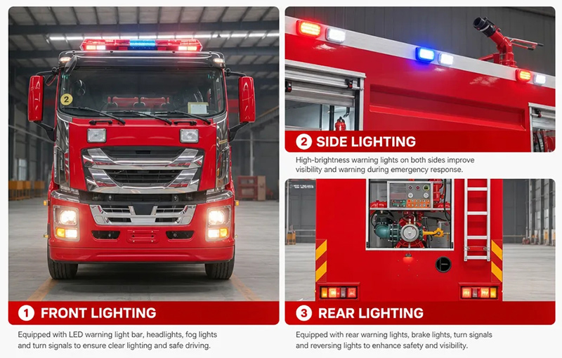 ISUZU GIGA 380HP foam water fire rescue truck Philippines