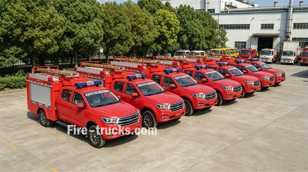 ISUZU pickup rescue fire engine