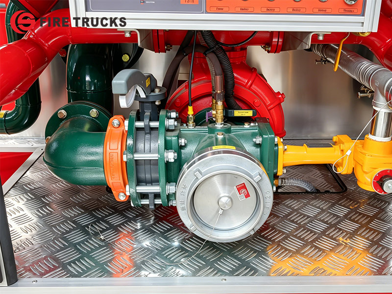 fire truck pump pressure and spray height relationship