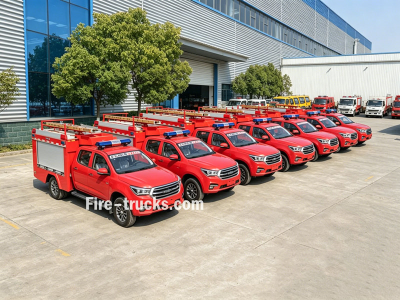 ISUZU pickup rescue fire engine