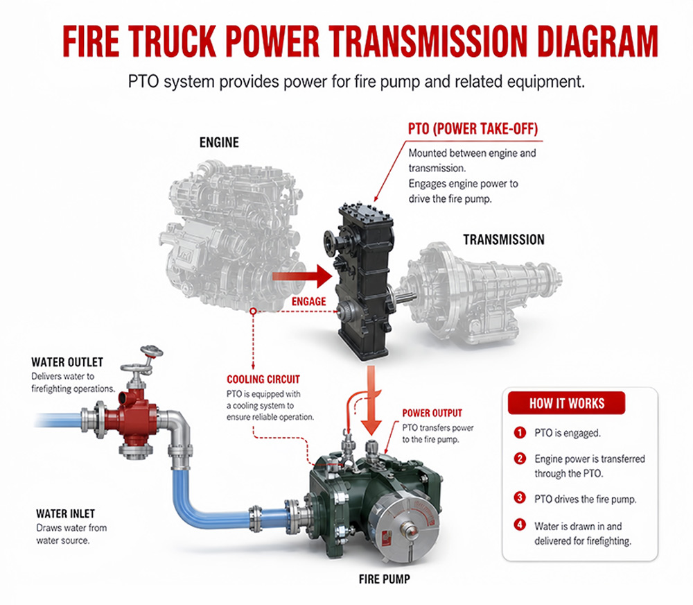 fire truck power transmission diagram fire truck power transmission diagram