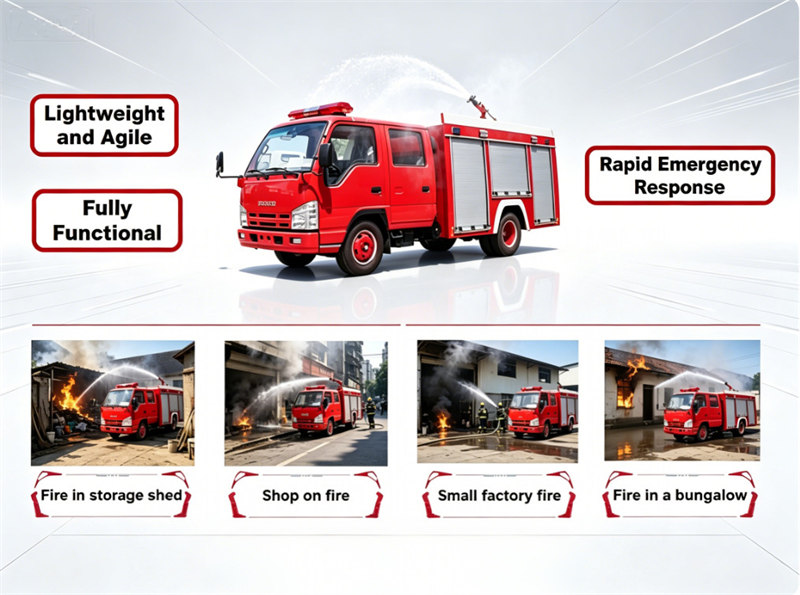 ISUZU fire truck ISUZU fire truck