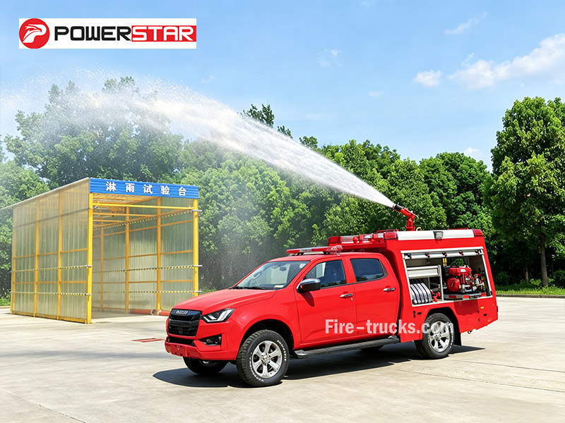 ISUZU GIGA 4x4 foam fire fighting vehicle for airport crash rescue