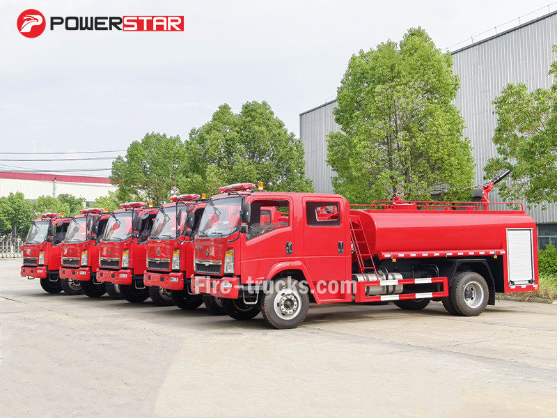 HOWO resuce fire truck