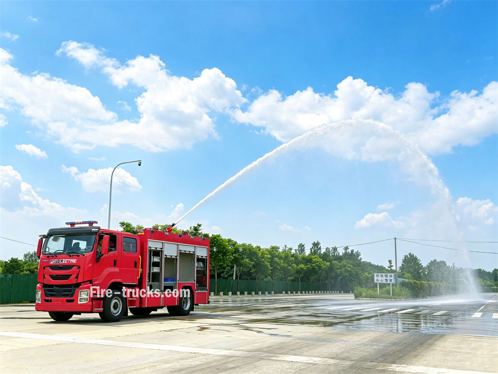Best ISUZU 3500Liters water foam fire trucks export Moldova Best ISUZU 3500Liters water foam fire trucks export Moldova