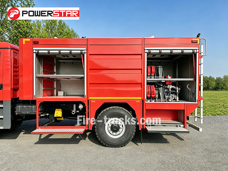 MAN TGM 4x4 Foam Pumper Apparatus 5000L Water Foam with CINAR 3000 Pump for Dubai Petrochemical Storage Fire Protection MAN TGM 4x4 Foam Pumper Apparatus 5000L Water Foam with CINAR 3000 Pump for Dubai Petrochemical Storage Fire Protection