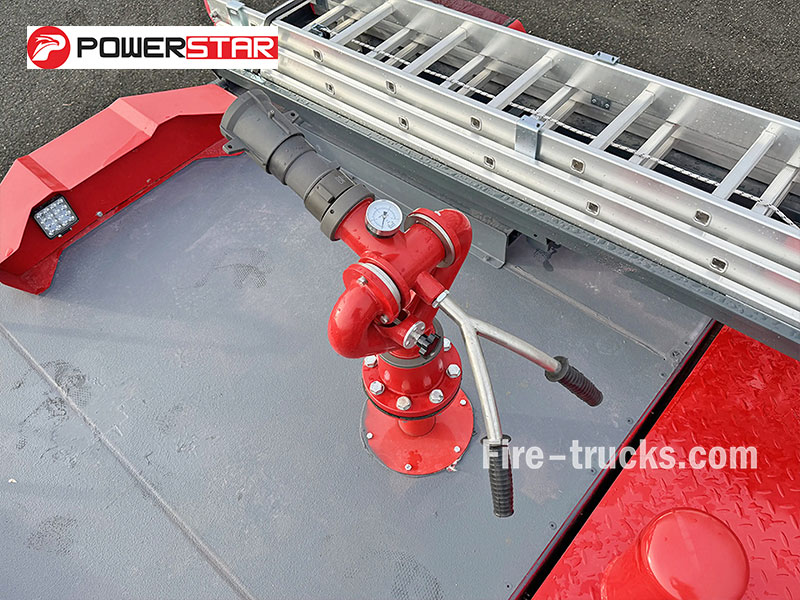 MAN TGM 18.290 4x4 BB CH Foam Tender Apparatus 5500L Water Foam with JOHSTADT Pump for Philippines Automotive Factory Fire Suppression