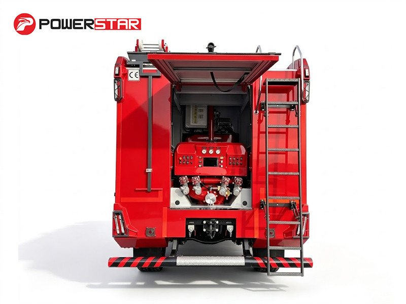 MAN TGM 18.290 4x4 BB CH Foam Suppression Truck 5500L Water Foam Capacity with High Pressure System for Cambodia Marine and Offshore Platform Fire