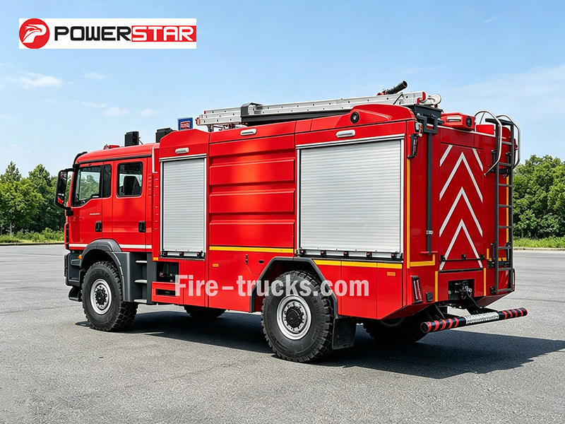 High Quality MAN TGM 18.290 4x4 Foam Fire Truck 5500L Water Foam 290HP Euro 5 with JOHSTADT TO 3001 for Philippines Oil Gas Industry Fire Rescue High Quality MAN TGM 18.290 4x4 Foam Fire Truck 5500L Water Foam 290HP Euro 5 with JOHSTADT TO 3001 for Philippines Oil Gas Industry Fire Rescue