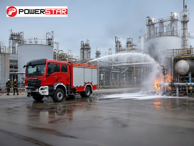 IVECO ML 150E24WS 4x4 Foam Pumper Fire Engine 3850L Water Foam Tank with High PressureAutomatic Transmission for Togo Fertilizer Plant Fire Fighting