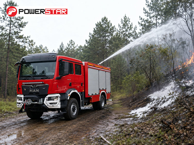 IVECO ML 150E24WS 4x4 Foam Pumper Fire Engine 3850L Water Foam Tank with High Pressure for Liberia Forest Fire Suppression and Wildfire Control