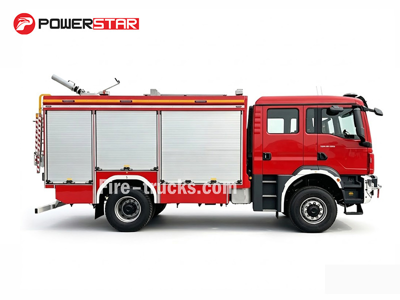 IVECO ML 150E24WS 4x4 Foam Fire Fighting Unit 3850L Water Foam 240HP Euro 3 Diesel for Mongolia Tank Farm and Pipeline Fire Emergency