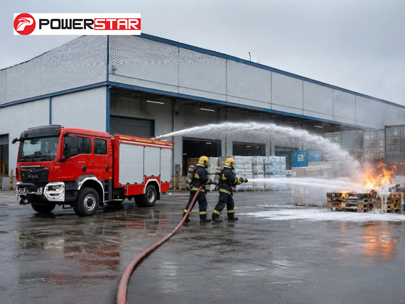 IVECO ML 150E24WS 4x4 Heavy Duty Foam Rescue Truck 3850L Water Foam Automatic Transmission  Diesel with Automatic Transmission for Cambodia Petrochemical Plant Fire Rescue