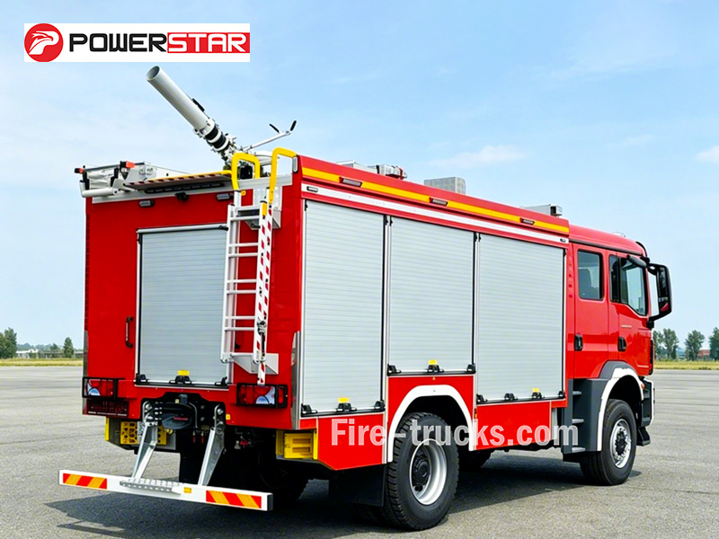 IVECO ML 150E24WS 4x4 Off-Road Foam Apparatus 3850L Water Foam with Remote Monitor for Togo Power Plant and Transformer Fire Fighting