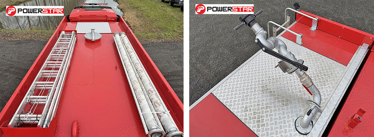 MAN TGS 33.400 6x6 Water Fire Truck CINAR manual fire monitor MAN TGS 33.400 6x6 Water Fire Truck CINAR manual fire monitor