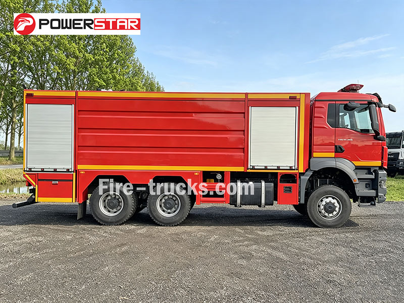 MAN TGS 33.400 40bar High Pressure Water Fire Pump Truck for High Rise Building Fire Mongolia