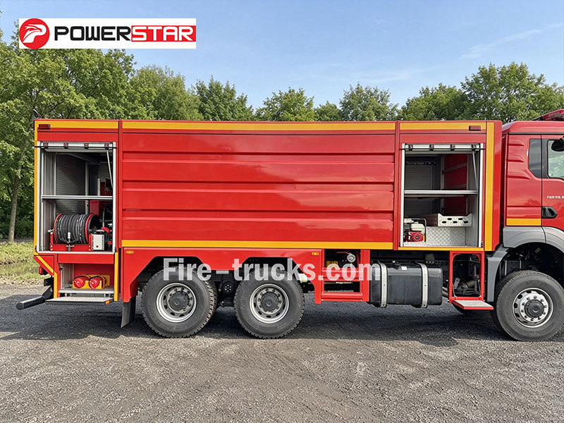 MAN TGS 33.400 6x6 Water Fire Truck for Forest Fire Fighting Philippines MAN TGS 33.400 6x6 Water Fire Truck for Forest Fire Fighting Philippines