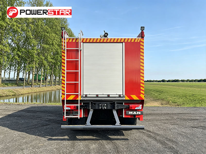 MAN TGS 33.400 Stainless Steel Water Fire Apparatus for Long Term Durability Mongolia