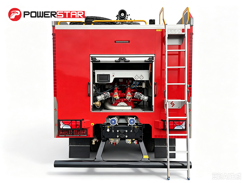 MAN TGS 33.400 6&times;4 Godiva P1A 4010 Fire Pump Foam Truck for Tank Farm Fire Togo