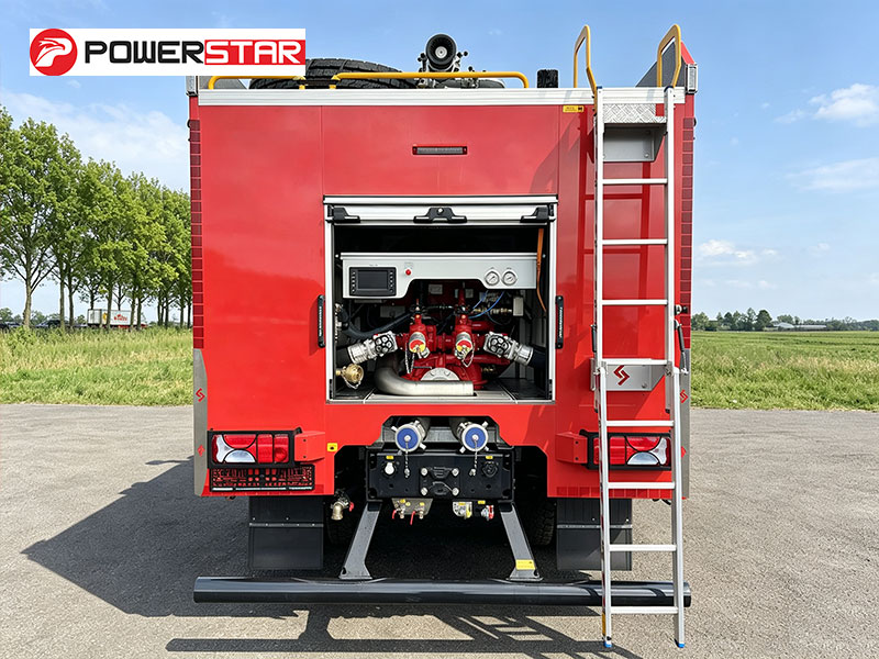 MAN TGS 33.400 6&times;4 3150mm Height Fire Fighting Vehicle for Warehouse Fire Suppression Philippines