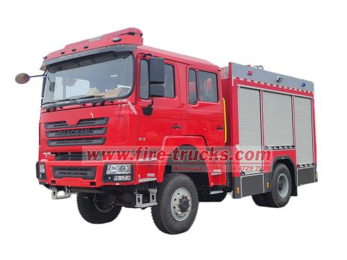 Shacman 4WD firefighting truck for sale