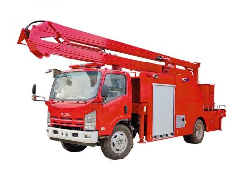 Isuzu Fire truck with bucket