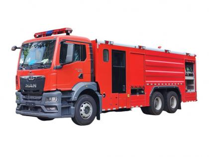 Germany MAN 12000L Water tanker Fire pumpers