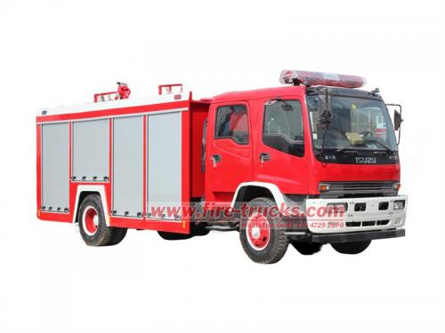 ISUZU FTR 205HP all wheels fire truck