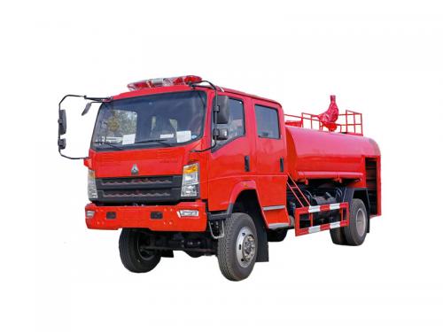 Howo 154HP off-road fire truck