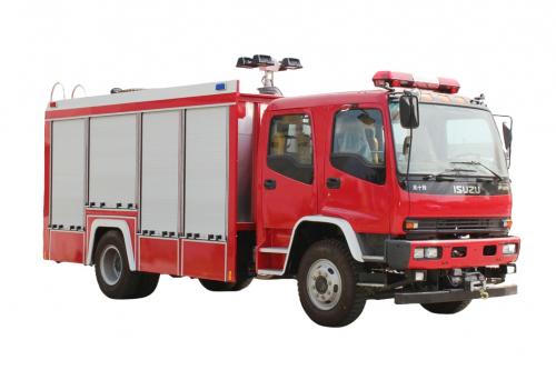 Resuce fire turck with Winch and Search Light